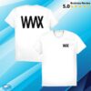 Waax Merchtable Store Merch Black Logo Tee (White)