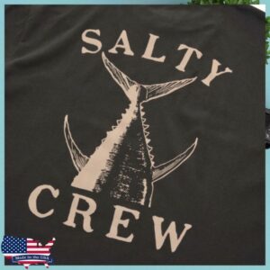 Boardhub Store Merch Salty Crew - Classic Short Sleeve Tee(Black)