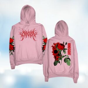 kenny carcosabc store merch roses redux pullover hoodie pink variant