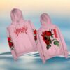 kenny carcosabc store merch roses redux pullover hoodie pink variantpsd u