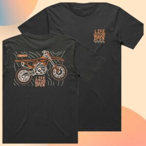 kenny cboystv store merch neon bike tee wpsdd