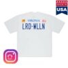 Clipse Store Merch Star Trak X Lord Willin' Plate Tee (White)