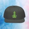 Dr Seuss Store Merch The Grinch Silhouette Embroidered Snapback