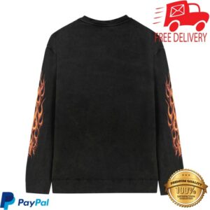 kenny el solitario mc store merch solitario flames double knit jersey black w