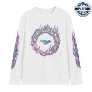 kenny el solitario mc store merch solitario flames double knit jersey white