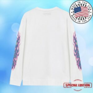 kenny el solitario mc store merch solitario flames double knit jersey white w