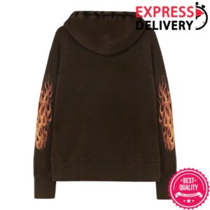 kenny el solitario mc store merch solitario flames hoodie brown w