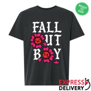 Fall Out Boy Store Merch Flowers Tee