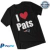 Foco Store Merch New England Patriots I Heart Pats T-Shirt
