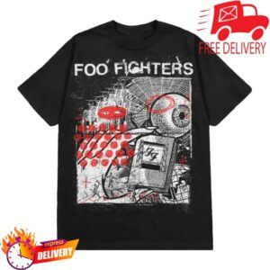 Foo Fighters Store Merch Your Favorite Toy Tee - Black