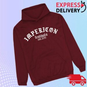 kenny impericon store merch impericon festival est 2011 burgundy hoodiepng e
