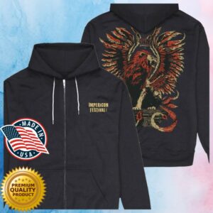 kenny impericon store merch impericon festival pocket logo lion 2025 zipper wpsdd
