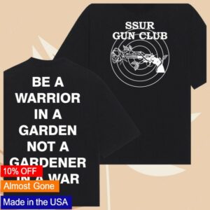 kenny ssur store merch ssur(c) gun club t shirt erwpsd w