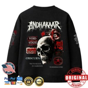 kenny thebrahmman store merch the brahmman store andhakaar unisex sweatshirt