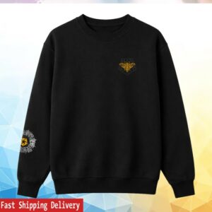 Tribal Streetwear Store Merch Bee - Black Crewneck