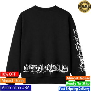 Tribal Streetwear Store Merch Motive 2 - Black Crewneck