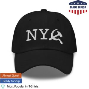 kenny tucker carlson network store merch ny commie dad hat black