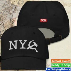 kenny tucker carlson network store merch ny commie dad hat black wpsdf