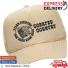 Tyler Richton & The High Bank Boys Merch Store Corn Fed Country Hat- Beige Mesh Back