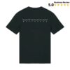 W.A.S.T.E. Uk Store Merch Semaphore Crew Black T-Shirt