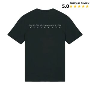 W.A.S.T.E. Uk Store Merch Semaphore Crew Black T-Shirt