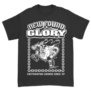 New Found Glory Stuff Store Merch Coffee Lover T-Shirt (Black)