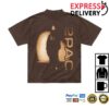 2Pac Store Merch All Out Brown Shirt