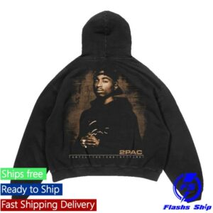 2Pac Store Merch Last Onez Black Hoodie