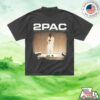 2Pac Store Merch World Wide Washed Black Shirt