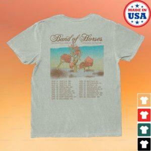 Band Of Horses Store Merch Eatt Tour Shirt