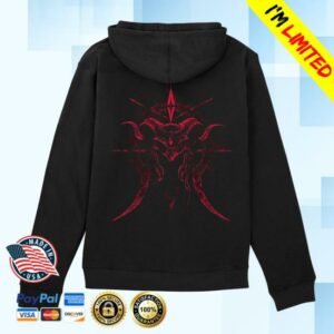 Blizzard Gear Merch Store Diablo Iv Lord Of Hatred Warlock Black Pullover Hoodie