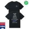 Born X Raised Merch Store Born X Raised Dodgers Back To Back Stack Shirt Black