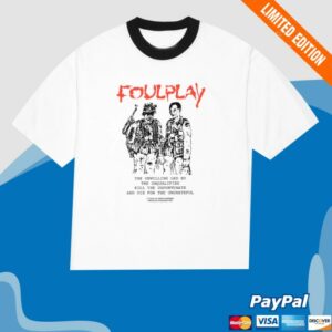 Foulplay Merch Store Peace Talks Shirt White