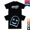 Ghost Racing Store Merch Ghost Blue Logo Shirt Black