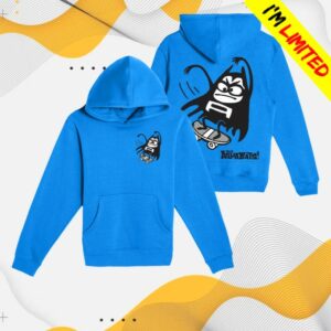 Gloopy Industries Merch Store Lil Bat Skateboard Hoodie