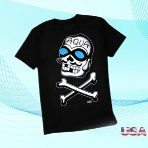 Gloopy Industries Merch Store The Aquabats Jared Gaines Aquaskully Shirt