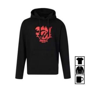 Godzilla Merch Store Godzilla X Haas Team Hoodie
