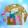 Griz Merch Store Griz Rooted In Radiance Long Sleeve In Earth Burst Tie Dye
