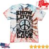 Griz Merch Store Griz Show Love Shirt In Sky Clay Swirl Tie Dye