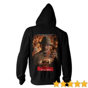 Gutter Garbs Store Merch Elm Street Sleep Kills Zip Hoodie