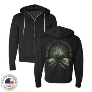 Halestorm Merch Store Remember Me Zip Up Hoodie