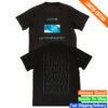 Lorde Merch Store 2025 X-Ray Dateback Shirt