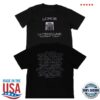 Lorde Merch Store 2025 Ribcage Dateback Shirt