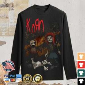 Sharkshirts Store Merch Korn Band Full Sleeve T-Shirt