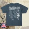 Yung Kai Merch Store Stay With The Ocean Tour Shirt Navy