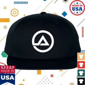 Atla Merch Store Merch Snapback Hat - Black Classic