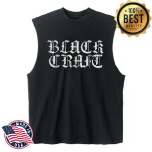 Blackcraft Cult Store Merch Blackcraft Logo Black Muscle Tee