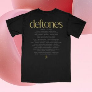Deftones Store Merch Snake Tour T-Shirt