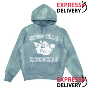 Goodtalk Store Merch Goodtalk Records Tie Dye Hoodie