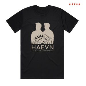 Haevn Music Store Merch 10 Year Haevn Anniversary Shirt Silhouette Shirt